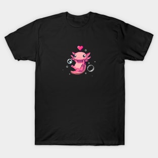 Cute Axolotl Pixel art T-Shirt